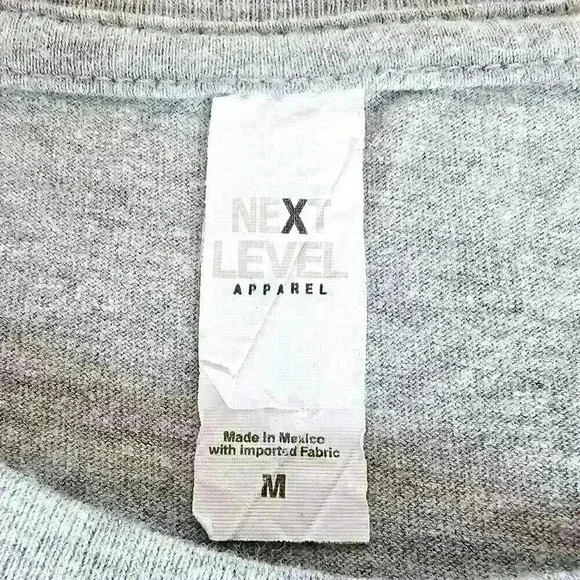 Next Level 'Haters Gonna Hate' Women's T-Shirt, Gray, Size M - Picture 8 of 9